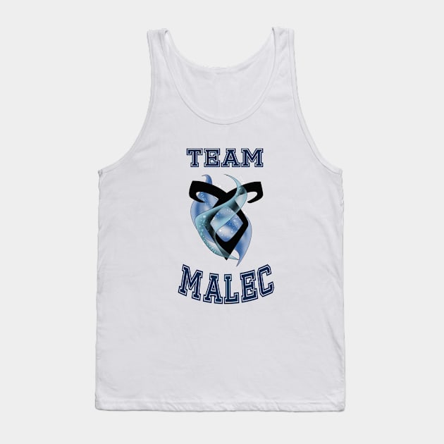 Team Malec Tank Top by ReinaGreen